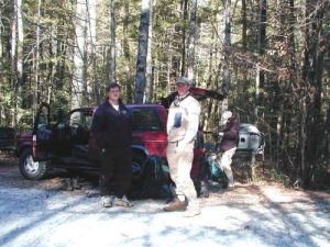 <b>Ready For The Trip, Final Preparations At Burrell's Ford</b>