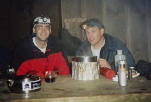 <b>Cooking Dinner At Springer Mountain Shelter</b>