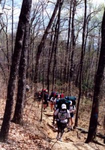 <b>Tough Climb</b><br> It was a tough climb from Matthews Creek to the top of the falls.