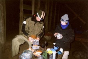 <b>Time For Dinner</b><br> The Helmet and Doughgirl cook up some Chili Mac for dinner.