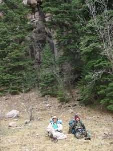 <b>Three Rivers Canyon, just above Indian Cave</b><br> Dan-O and Mike on the way out: Day 3