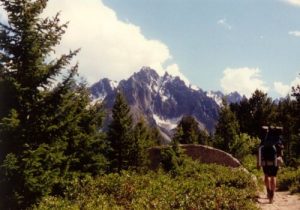 <b>On The Trail In The Sawtooth Wilderness</b>