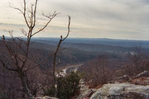 <b>The View From Mt. Tammany</b><br> This is the view from the end of the Red Blazed Trail at the rock outcrops on Mt. Tammany.