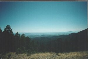 <b>Looking West from the crest trail</b><br> This will give you some idea of why they call it the Black Range