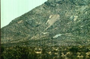 <b>Eastern face of the Floridas</b><br> As you can see, lots of mines remain, leaving lots to look at.