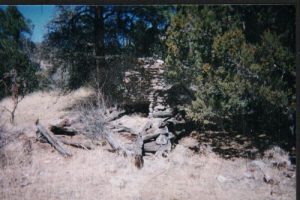 <b>Old Line Cabin</b><br> These small cabins were built by cowboys herding cows to shelter during bad weather.