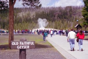 <b>Old Faithful Stop Before The Hike</b>