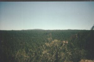 <b>Looking southwest from Ancho Peak</b>