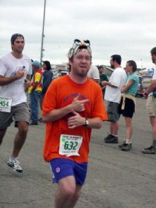 <b>running with the phish</b><br> the run's almost done and groucho's looking up.