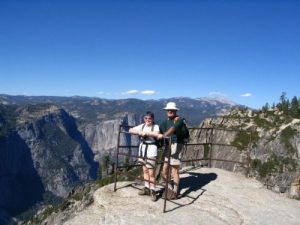 <b>Taft Point</b><br> Yosemite Valley below.