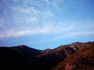 Looking North up Bailey Canyon