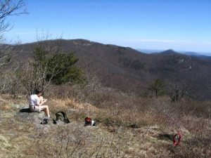 <b>Lunch at the overlook</b>