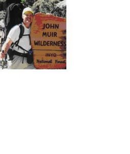 <b>Tony on the Trail</b><br> Starting a backpacking trip on the John Muir Trail