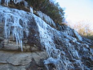 <b>Ice Along The Richard Russell Scenic Highway</b>