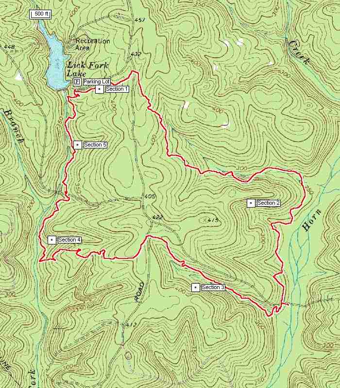 Lick Fork Lake Trail and Horn Creek Trail - Member Hike | YourHikes