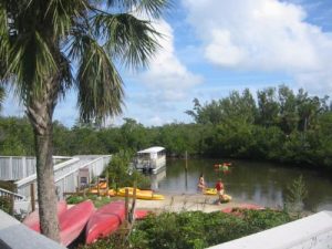 <b>Kayaker's Near The Nature Center</b><br> Anne Kolb Natuer Center has canoe and kayak trails and rentals available for a nominal fee.