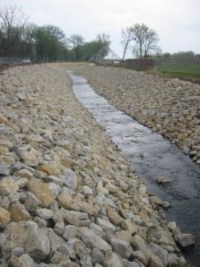 <b>Stream To The Missouri</b><br> A stream running through the park that leads to the Missouri River.