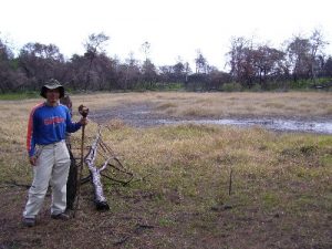 Juniper Prairie Wilderness - me and my daughter Julia