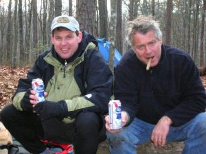 <b>PB - AH</b><br> Black Crowe hooked us up with a PBR once we set-up camp. You had to drink fast. It slushed up almost immediately due to the cold weather.