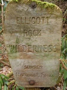 <b>Ellicott Rock Wilderness</b><br> Signage