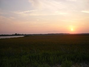 <b>Bear Island / ACE Basin</b><br> Sun set over the ACE Basin