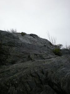 <b>Chimney Tops Trail</b><br> The rock climb at the top of the Chimney Tops Trail