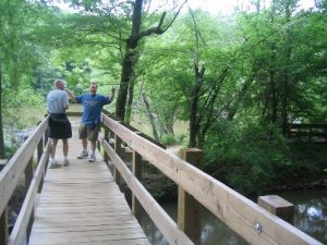 <b>Shout Out From The Boardwalk</b><br> One of the many platforms along the red trail that follows Sweetwater Creek.