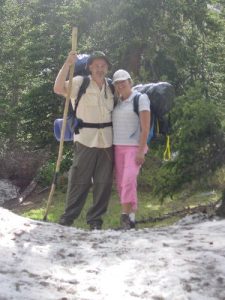 <b>Snow in July</b><br> On the way to Wheeler Peak New Mexico July 9, 2008