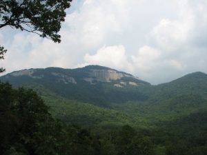 <b>Table Rock as viewed from park road</b>
