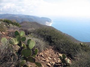 <b>Mugu Peak</b><br> Looking South from Mugu Peak