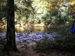 View from the campsite