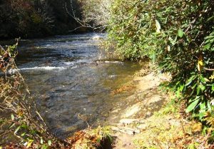 <b>Bad Creek and Chattooga River</b><br> The Chattooga River at Bad Creek