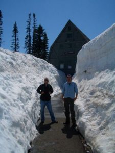 <b>Mt. Ranier National Park, Washington</b><br> Those some snow banks.