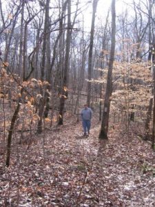 Parsons Mountain Lake Trail - February 7, 2010