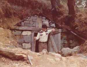 <b>One of the Quarries</b><br> This is part of one of the quarries that give the Two Quarry Trail its name. Stone from here was used to pave San Francisco streets after the 1906 earthquake.