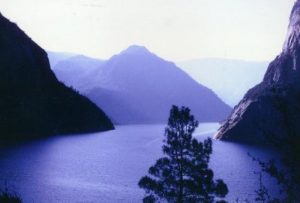 <b>Hetch Hetchy From Rancheria</b><br> This is the view from the climb up Rancheria Mountain to the campsite at Rancheria Falls.