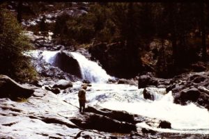 <b>Rancheria Falls</b><br> Rancheria Falls is the largest on this creek, but for a mile below the falls there are numerous and beautiful cascades.