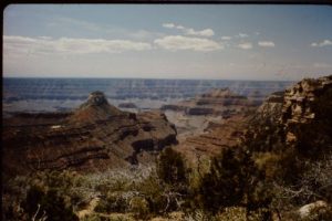 <b>Buddha Temple</b><br> View from Widforss Point at the end of the trail. 5/28/72