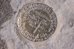 <b>Highest Point in West Virginia</b><br> This benchmark represents the highest point in West Virginia atop Spruce Knob.
