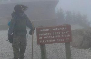 <b>Mt. Mitchell Summit</b><br> only 2 miles in...