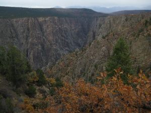 <b>Black Canyon of the Gunnison</b><br> View from near the Warner Point overlook.