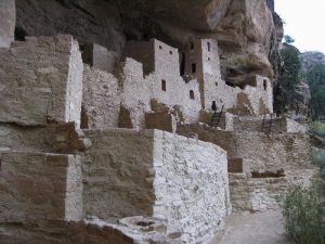 <b>Cliff Palace</b><br> If you are descended from the ancient Puebloans, you have free run of the ruins. The rest of us have to follow the ranger around the outside.