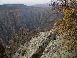 <b>Black Canyon of the Gunnison</b><br> View of the canyon from Warner Point. 10/21/10