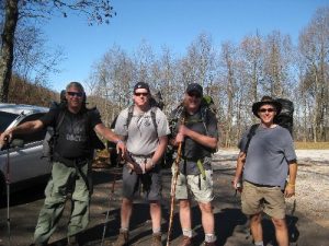 <b>Group Photo</b><br> This is our group photo before we hit the trail.