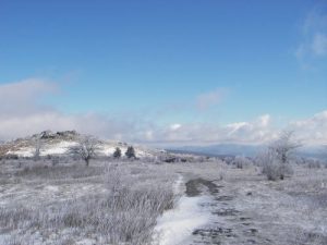 <b>Winter hike at Mount Rogers</b>
