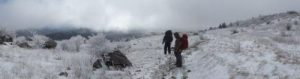 <b>Mount Rogers- Winter hike</b><br> View of the Rhododendron Gap Trail