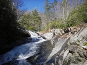 <b>Lost Cove Trail</b><br> The payoff! Cragg Prong Falls.