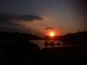 <b>Sunset At Lake Lanier</b>