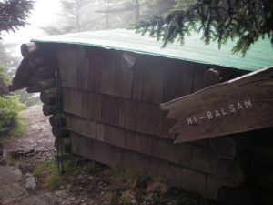 <b>Grandfather Mountain</b><br> The Hi-Balsam Shelter.