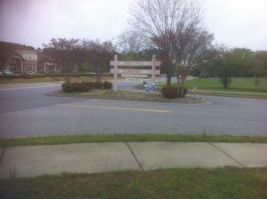 <b>Sweet Apple Elementary</b><br> The entrance to Sweet Apple Elementary School in Roswell, GA.